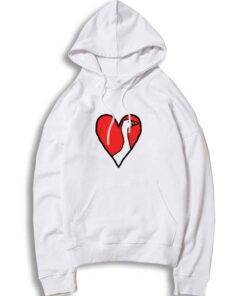 My Goose Valentine Heart Logo Hoodie