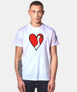 My Goose Valentine Heart Logo T Shirt