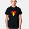 My Small Valentine Cat Heart T Shirt