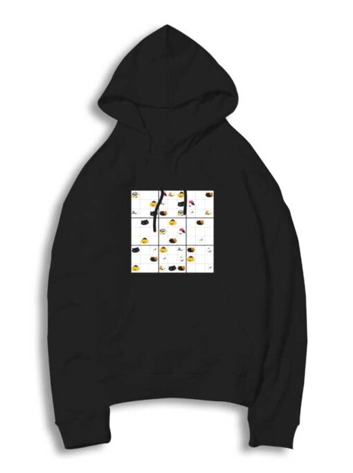 Neko Atsudoku Japanese Game Hoodie