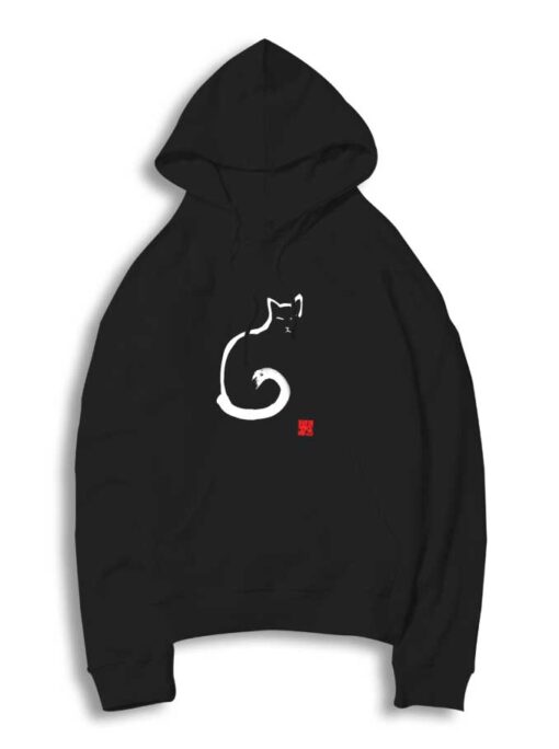 Neko Japanese Sign of Cat Hoodie