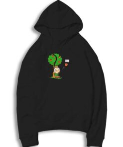 Newton Apple Gravity Is A Lie Hoodie