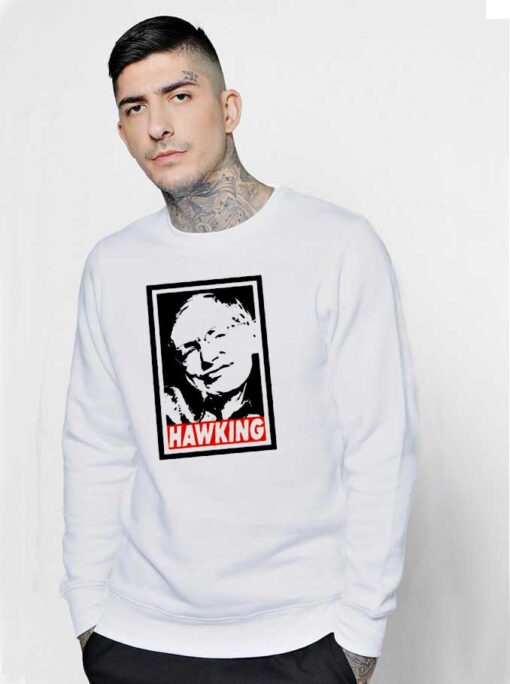 Obey Stephen Hawking Logo Sweatshirt