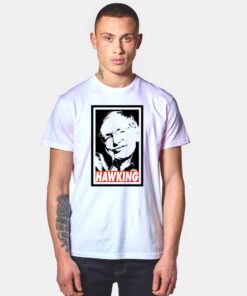 Obey Stephen Hawking Logo T Shirt