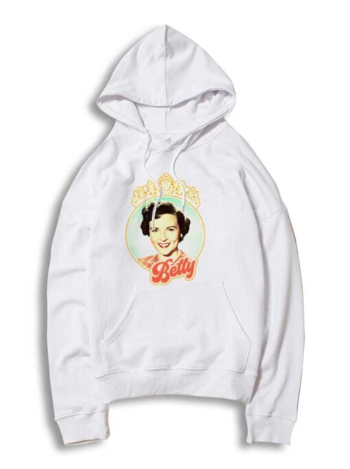 Queen Betty White Logo Hoodie