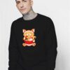 Ramen and Cats Eating Sweatshirt