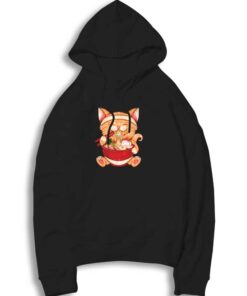 Ramen and Cats Eating Hoodie