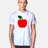 Red Apple Simple Logo T Shirt