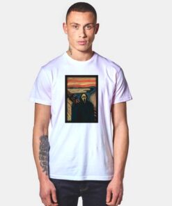 Screaming Ghostface Painting T Shirt