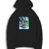 Silent Winter Night Deer Hoodie