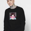 Spooky Neko Cute Cat Girl Sweatshirt