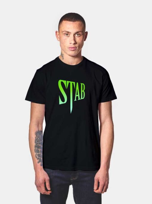 Stab Scream Logo T Shirt