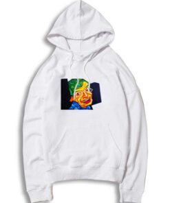 Stephen Hawking Mosaic Photo Hoodie