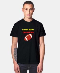 Super Bowl Champions Ball T Shirt