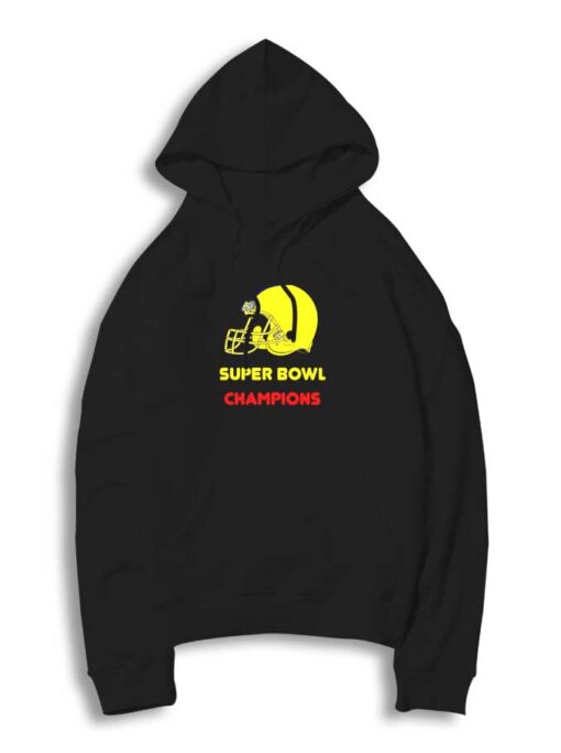 Super Bowl Champions Helmet Hoodie