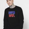 Super Bowl Red Blue Logo Sweatshirt