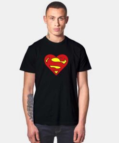 Super Heart Valentine Man T Shirt