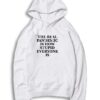 The Real Pandemic Is Stupid People Hoodie