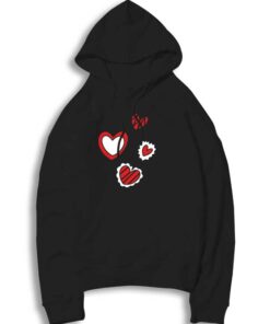 Valentine Hearts Candy Hoodie