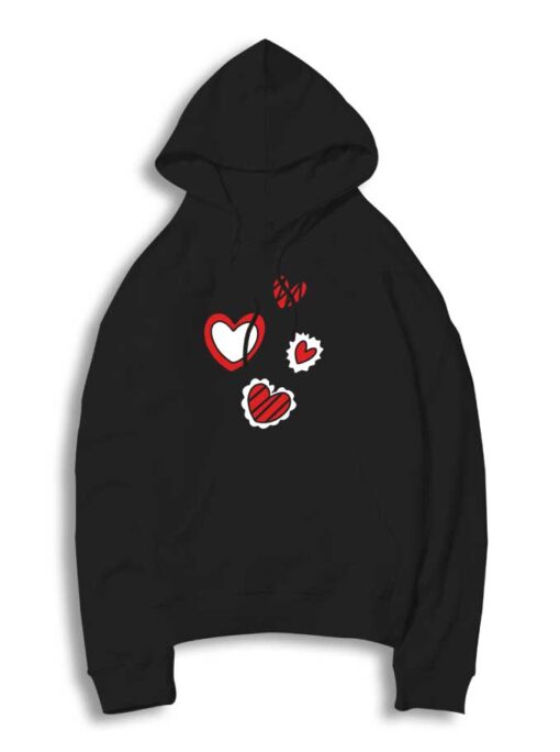 Valentine Hearts Candy Hoodie