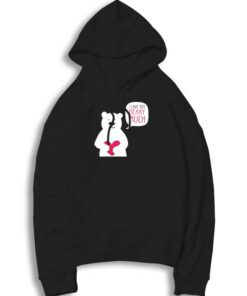 Valentine I Love You Beary Much Hoodie