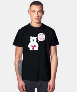 Valentine I Love You Beary Much T Shirt