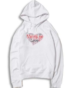 Valentine Love Heart Cupid Hoodie