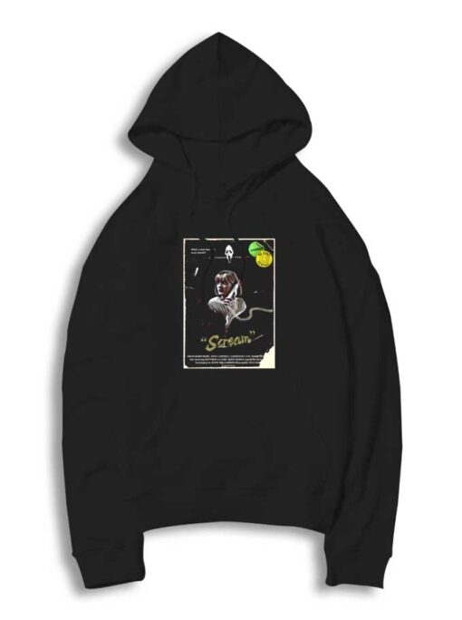 Vintage Scream Movie Poster Hoodie