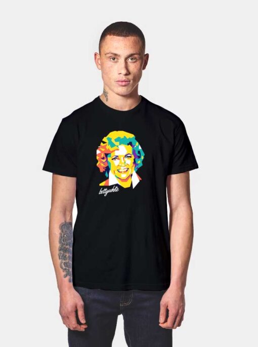 WPAP Tribute for Betty White T Shirt