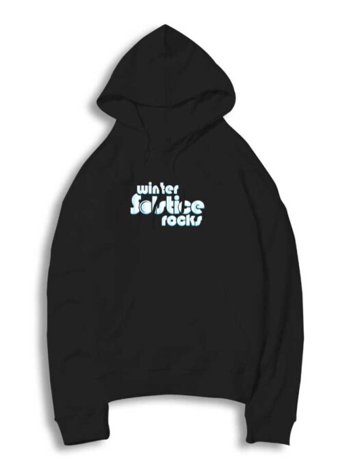 Winter Solstice Rocks Logo Hoodie