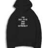 With Great Power Comes Great Responsibility Quote Hoodie