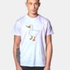 Angry Goose With a Knife T Shirt