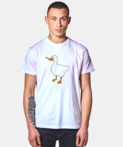 Angry Goose With a Knife T Shirt