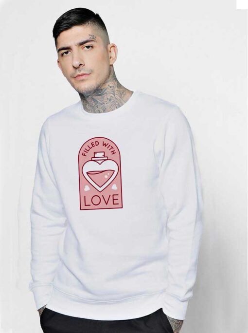 Bottle Filled With Love Potion Sweatshirt