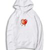 Broken Heart with Scar Anti Valentines Hoodie