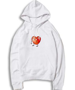 Broken Heart with Scar Anti Valentines Hoodie