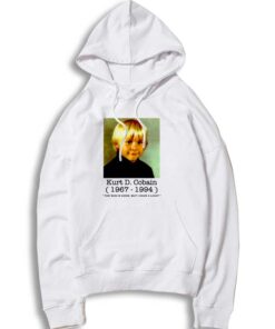 Child Kurt Cobain The Sun is Gone Hoodie