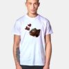 Chocolate Brownie Cat Love T Shirt