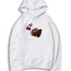 Chocolate Brownie Cat Love Hoodie