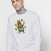 Chocolate Fish Spongebob Sweatshirt