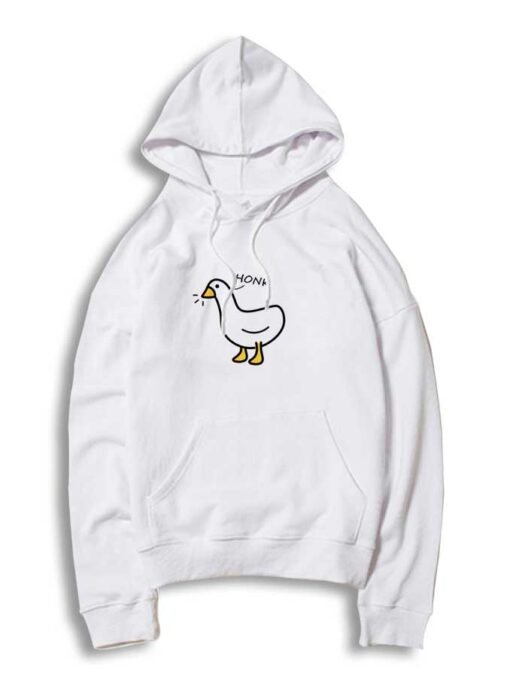 Cute Goose Says Honk Hoodie