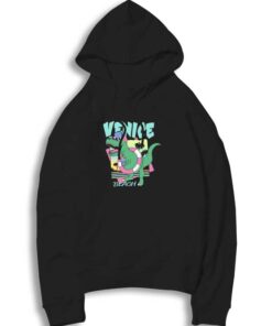 Dino Venice Beach in Jurassic Hoodie