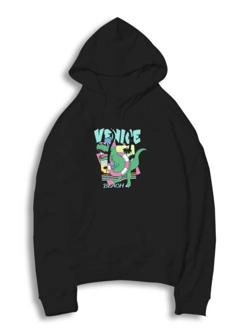 Dino Venice Beach in Jurassic Hoodie