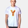 Fire Phoenix Flying T Shirt