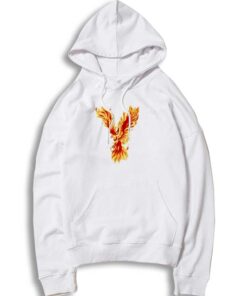 Fire Phoenix Flying Hoodie