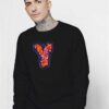 Fire Phoenix Night Sweatshirt