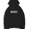 Heavy Metal Justin Bieber Logo Hoodie