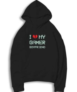 I Love My Gamer Boyfriend Vintage Hoodie