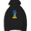 I Stand With Ukraine Fist Hoodie