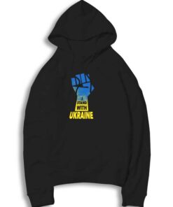 I Stand With Ukraine Fist Hoodie